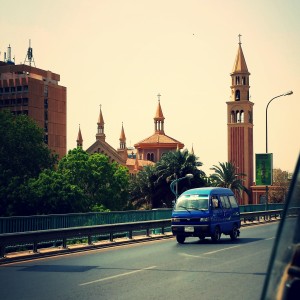 Although a minority, there are also Christians in Sudan so churches such as the one pictured above are present to accommodate them.